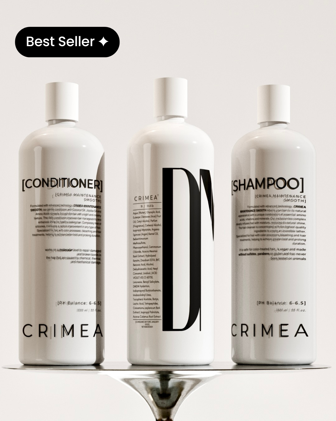 HAIR STRAIGHTENER TREATMENT KIT